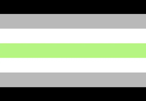 Agender Pride Flag Licensed Image